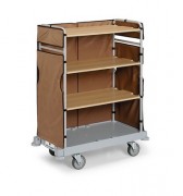 Chariot de ménage hôtelier multi usage