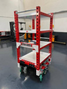 Chariot de picking motorisé - Dimensions : 916 × 916 × 1921 mm - Charge utile : 280 kg