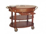 Chariot de service en laiton