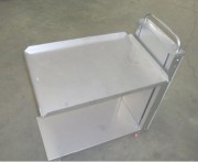 Chariot desserte inox sur mesure