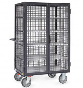 Chariot fermé ESD avec porte à double battante