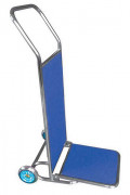 Chariot à bagages hôtellerie pliable – Charge 100 kg - L.500 mm x P.380 mm x H.1220 mm