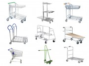 Chariot manutention libre service