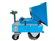 Chariot motorisé à benne auto basculante - Volume 150 L - Charge 800 kg - Vitesse 6 km/h