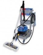 Nettoyeur vapeur avec balais - 6 bars