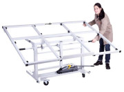 Chariot porte panneaux basculant - Capacité 250 kg - Dim. 5200 x 2100 mm