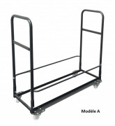Chariot pour chaises pliantes - Capacité 12 à 96 selon type de chaise