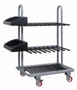 Chariot pour profilés verticaux