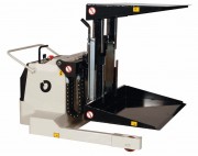 Chariot retourneur double plateaux