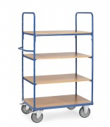 Chariots 4 plateaux réglables