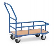 Chariots de magasin en tube d'acier