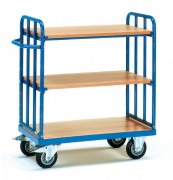 Chariots hauts à 3 plateaux