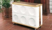 Radiateur électrique mobile à accumulation