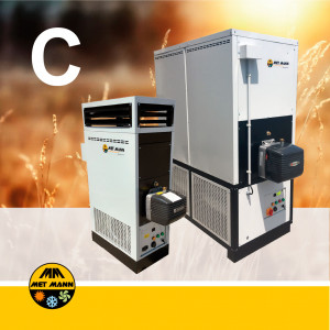 Générateurs d'air chaud industriels de 43 à 500 kw