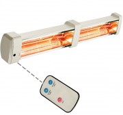 Chauffage mural infrarouge double