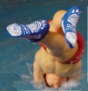 Chausson de piscine antibactérien