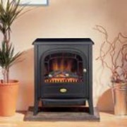 Cheminée électrique chauffante 2000W à poser - Dim. L51 x P36 x H60 cm