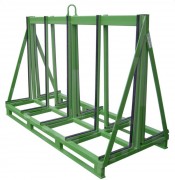 Chevalet de manutention menuiserie - Dimensions (L x l x h) : 2200 x 1000 x 1450 mm
