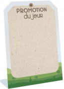 Chevalets de table promotion du jour