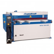 Cisaille à butée arrière motorisée