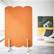 Cloison de bureau mobile en polyester - Épaisseur 24 mm - Coefficient acoustique : αw= 0,95 - Class A - PV en AAE 