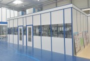 Cloison mélaminée de bureaux