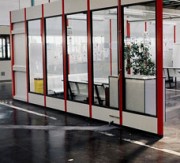 Cloison mobile atelier