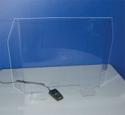 Cloison plexi anti-contamination