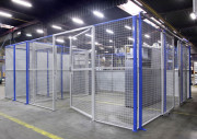 Cloisons grillagées industrielles sur mesure
