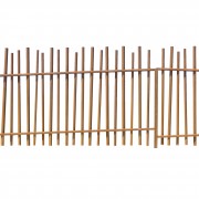 Clôture à barreaudage en acier - Dim. L2950 x H2124 mm