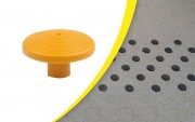 Clous podotactiles intérieurs et extérieurs