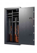 Armoire forte 14 fusils anti feu - 270 L - H.1500 x L.700 x P.500 mm