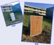 Habillage coffret technique