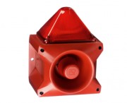 Combiné sirène 122 dB feu flash 15J