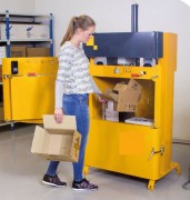 Compacteur à carton - Force 3 tonnes - Poids balles 30 à 50 kg