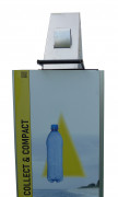 Compacteur et collecteur bouteilles en plastique