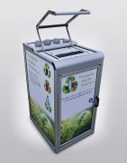 Compacteur et collecteur canettes bouteilles et goblets