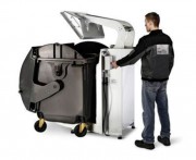 Tasseur pour conteneur à déchets - Capacité de 660 à 1100 L - Force 4 tonnes