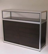 Comptoir meuble d'exposition pour commerce