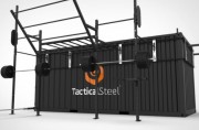 Container crossfit transportable pour forces armées OPEX
