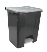 Poubelle de tri cuisine restaurant 60 L HACCP polypropylène gris