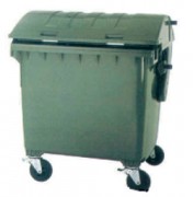 Conteneur à déchets 4 roues multi-usage