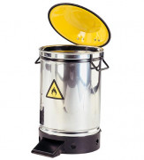 Poubelle pour déchets inflammables