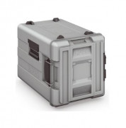 Conteneur isotherme neutre 2 x GN 1/1 avec glissières