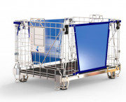 Conteneur gerbable pliable