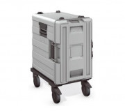 Conteneur isotherme neutre à roulettes - Capacité 3 x GN 1/1-150