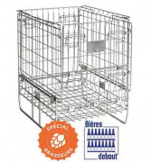 Conteneur métallique pour Bouteilles de Bière