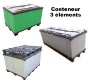 Conteneurs 3 éléments