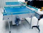 Convoyeur à bande modulaire 180° sur mesure