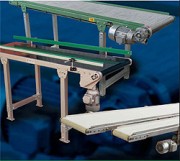 Convoyeur à bande pour charges moyennes - Largeur de 60 à 600 mm - Charge 80 kg max.